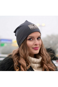 Yastraby zateplená čiapka šedá Obrázok pre Yastraby zateplená čiapka šedá