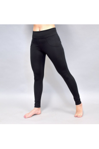 Yastraby zateplené Legíny Warm Black Pants s comfy pásom Obrázok pre Yastraby zateplené Legíny Warm Black Pants s comfy pásom